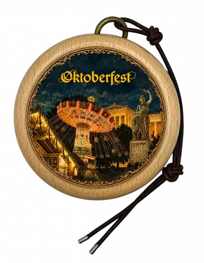 Oktoberfest Deckel „Bavaria“ – ohne Kordel