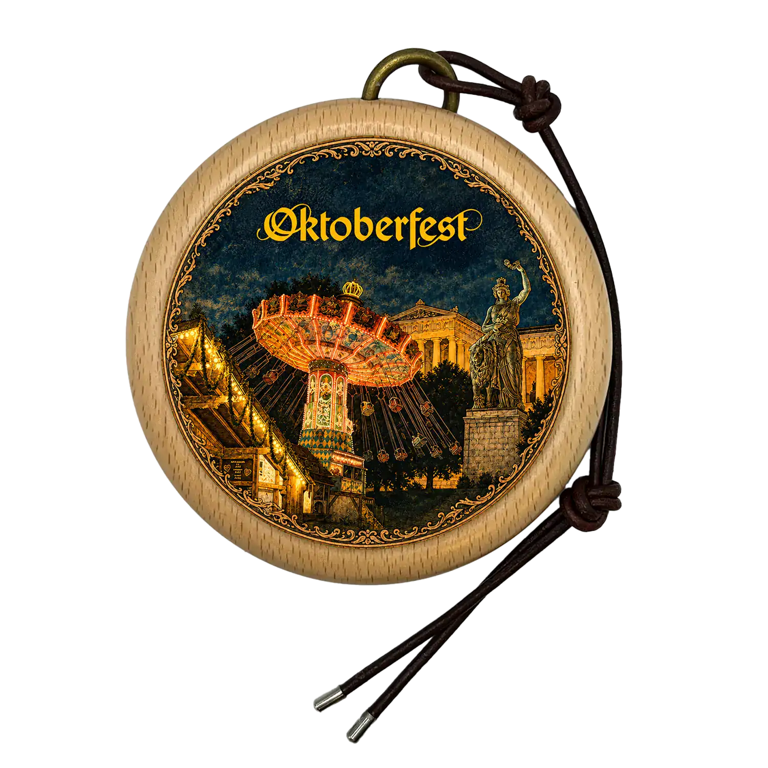 Oktoberfest Deckel „Bavaria“ – ohne Kordel