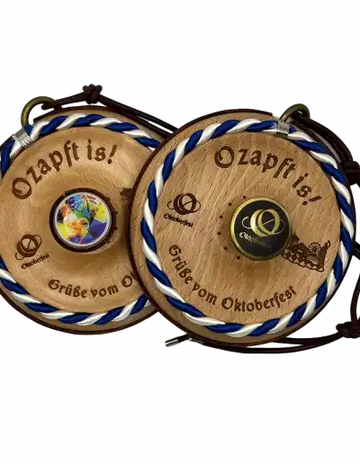 Oktoberfest Deckel Premium – 2er-Set