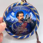 König Ludwig II. Getränkedeckel mit Kordel